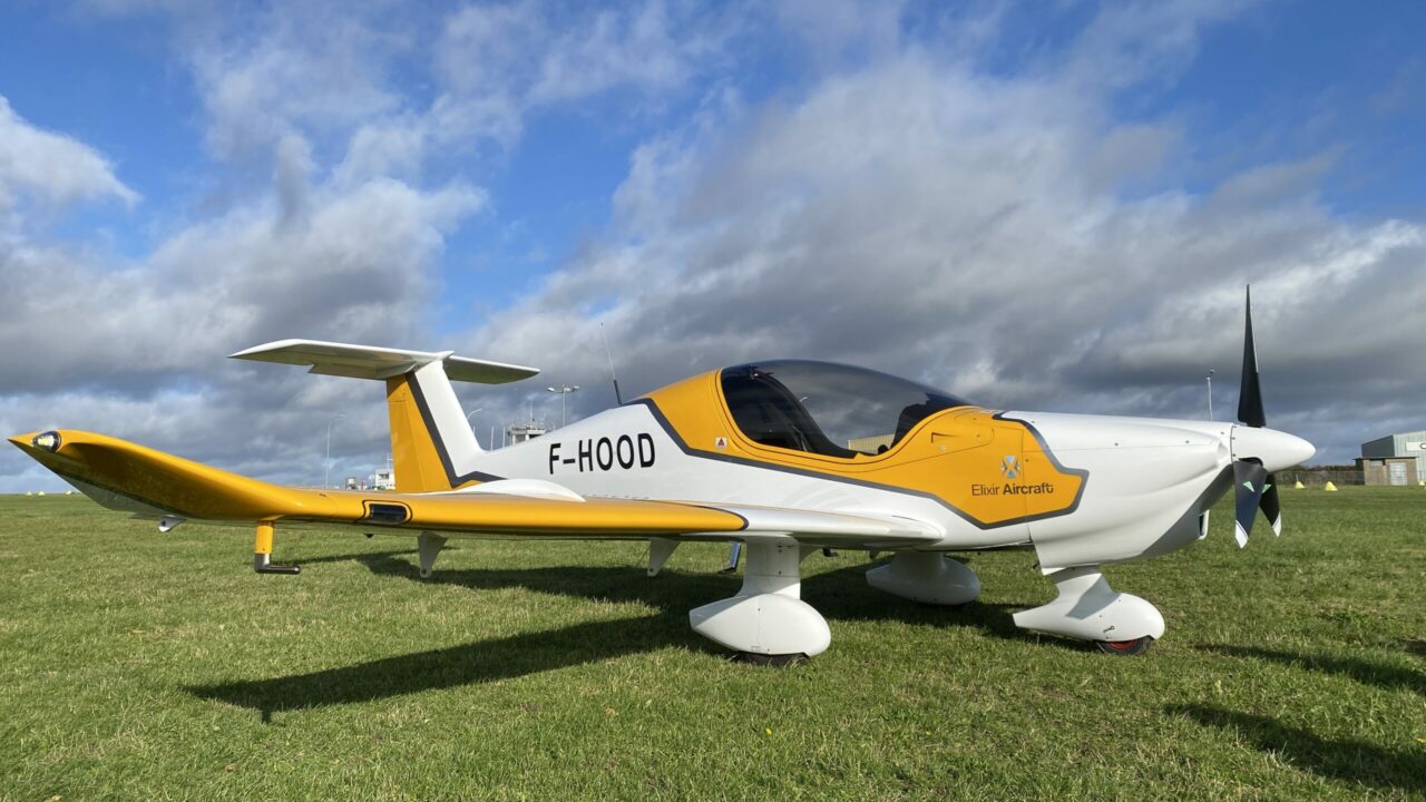 L'Elixir Aircraft "F-HOOD" livré à l'aéroclub Jean Bertin le 6 novembre 2023 !