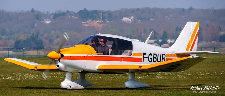 Robin DR400 - Aéroclub Jean Bertin - ACJB - Photo : Arthur Zalkind