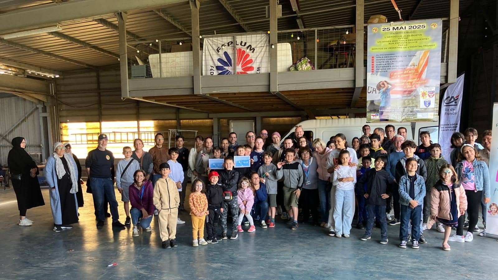 aéroclub jean bertin journée enfants mignot 2025