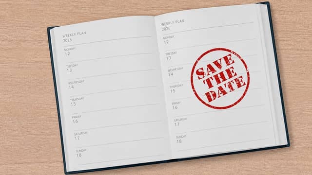 save the date