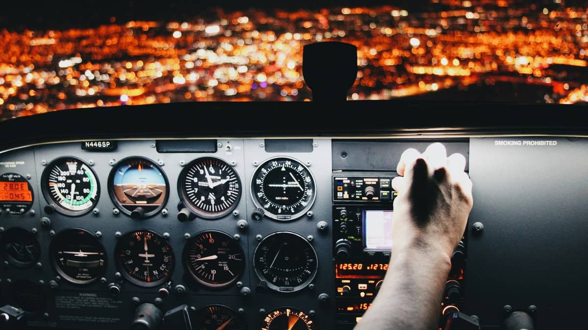 VFR Nuit (vol de nuit) à l'aéroclub Jean Bertin
